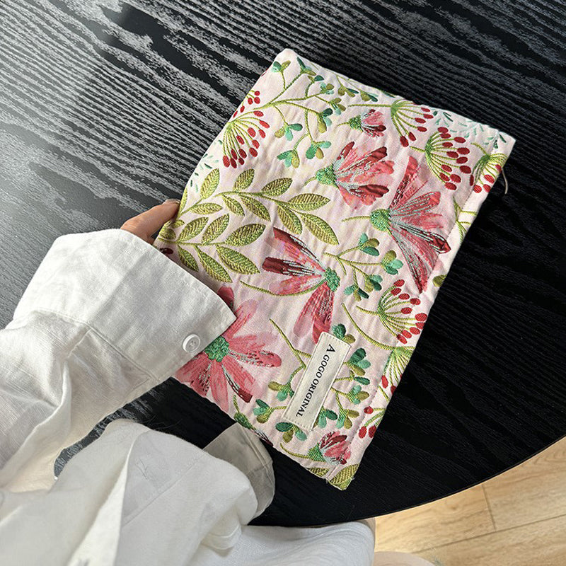 Sac Vintage Brodé De Fleurs
