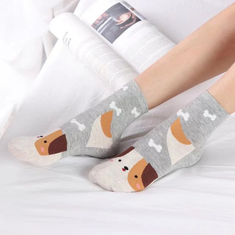 Chaussettes Chien De Dessin Animé