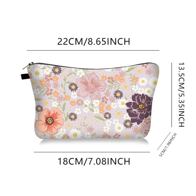 Sac À Motif Fleuri Vintage