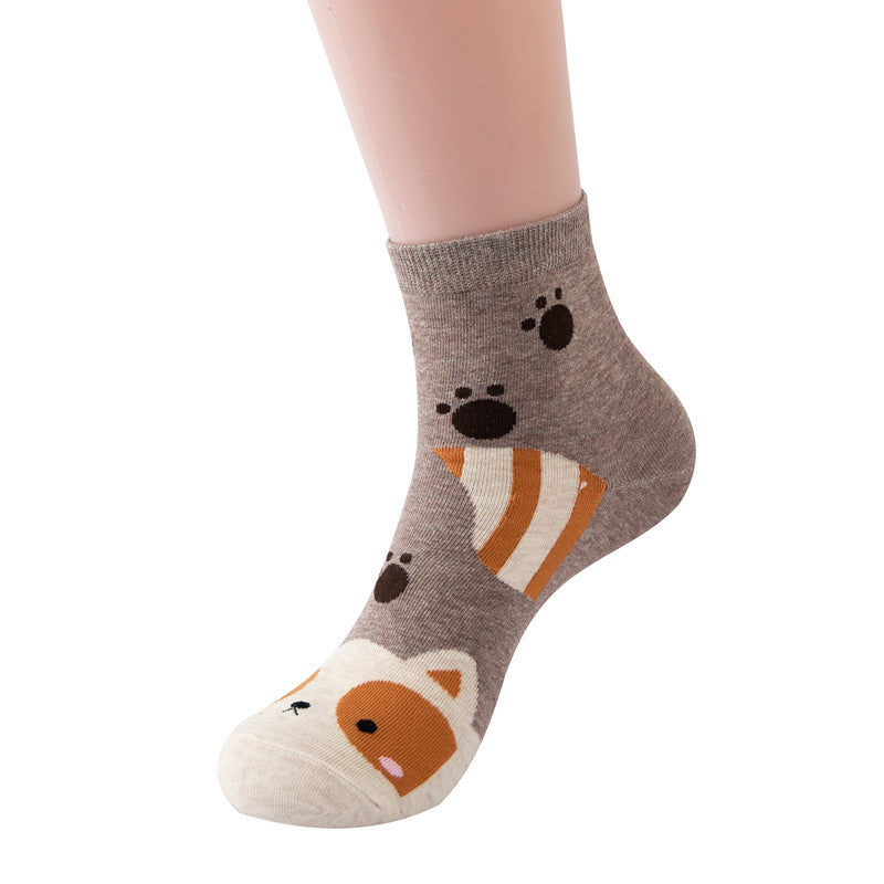 Chaussettes Chien De Dessin Animé