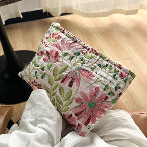 Sac Vintage Brodé De Fleurs