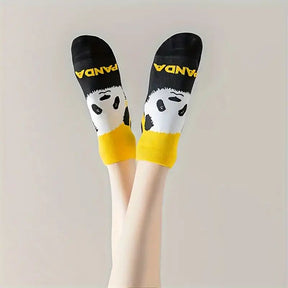 Chaussettes Décontractées À Motif Panda
