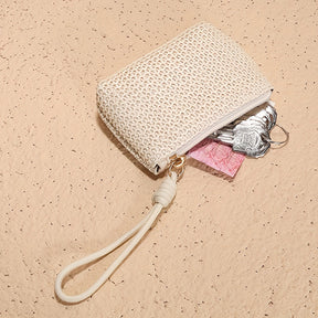 Porte-Monnaie Vintage En Paille