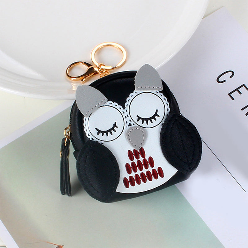 Porte-Monnaie Hibou De Dessin Animé