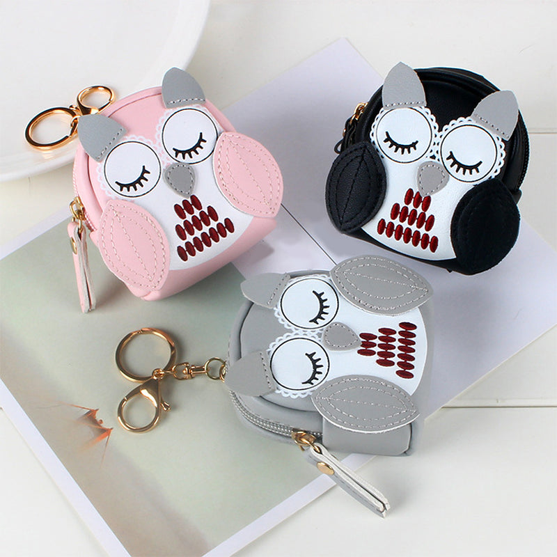 Porte-Monnaie Hibou De Dessin Animé