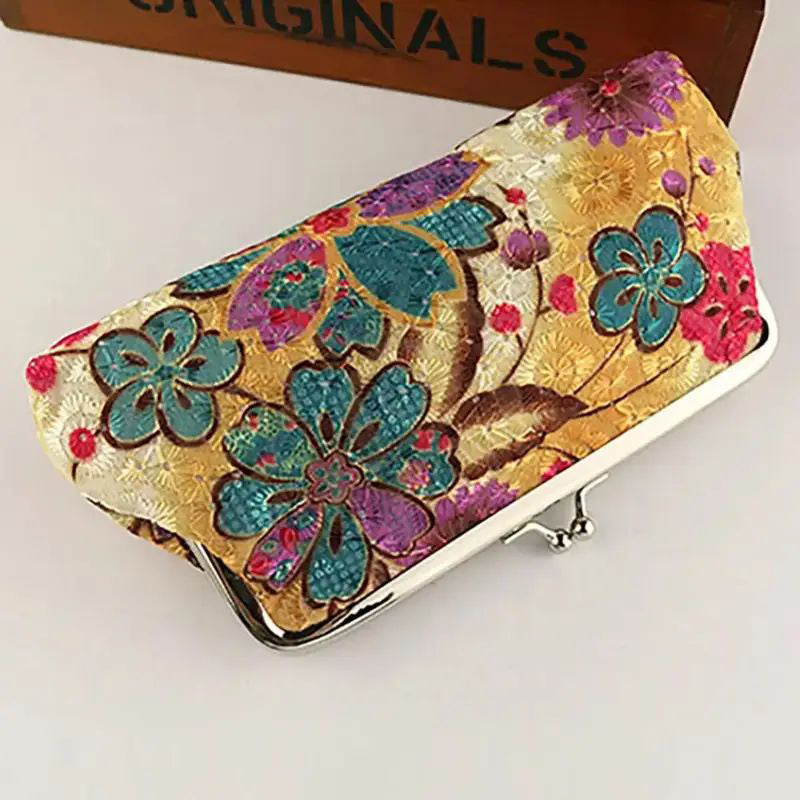 Porte-Monnaie Vintage Floral