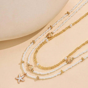 Collier Perlé Bohème Vintage
