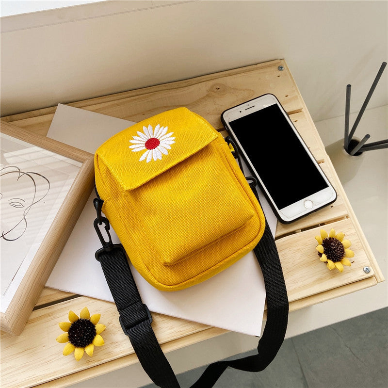 Sac En Toile Décontracté Marguerite