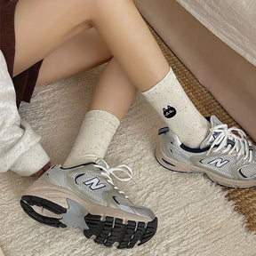 Chaussettes Décontractées À Imprimé Chat