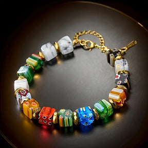 Bracelet De Perles Colorées Bohème