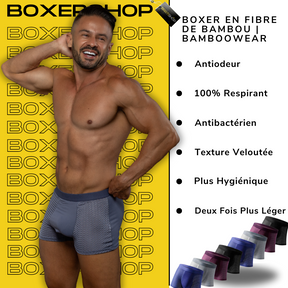 BOXERS EN FIBRE DE BAMBOU | BAMBOOWEAR 16-PACK