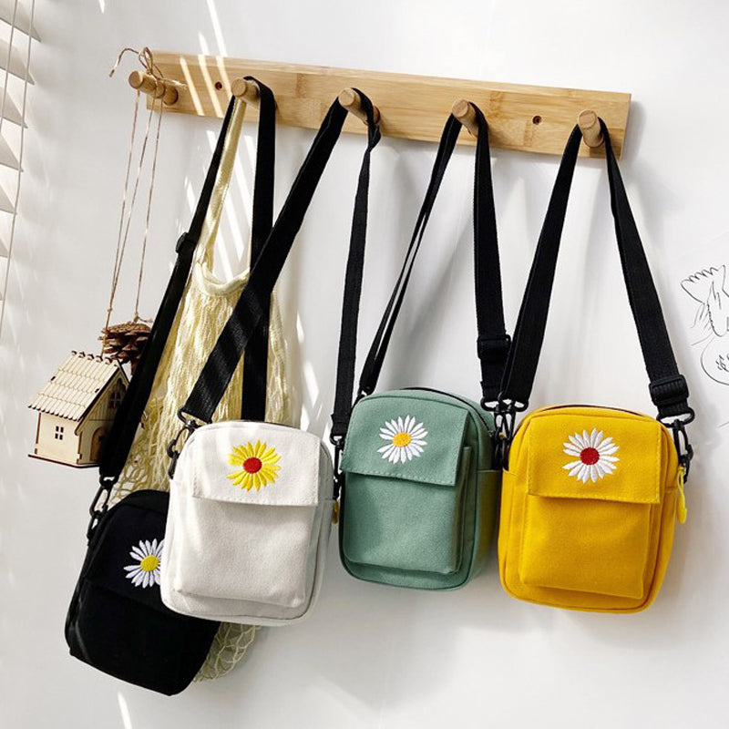 Sac En Toile Décontracté Marguerite