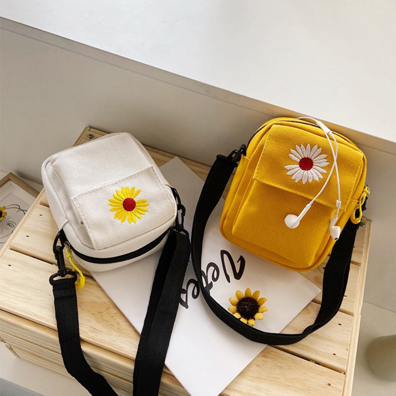 Sac En Toile Décontracté Marguerite