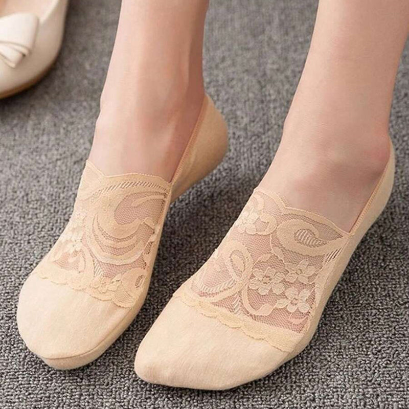 Chaussettes Fleuries Respirantes