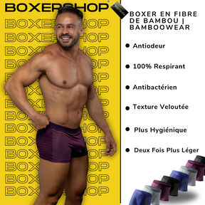 BOXERS EN FIBRE DE BAMBOU | BAMBOOWEAR 5-PACK
