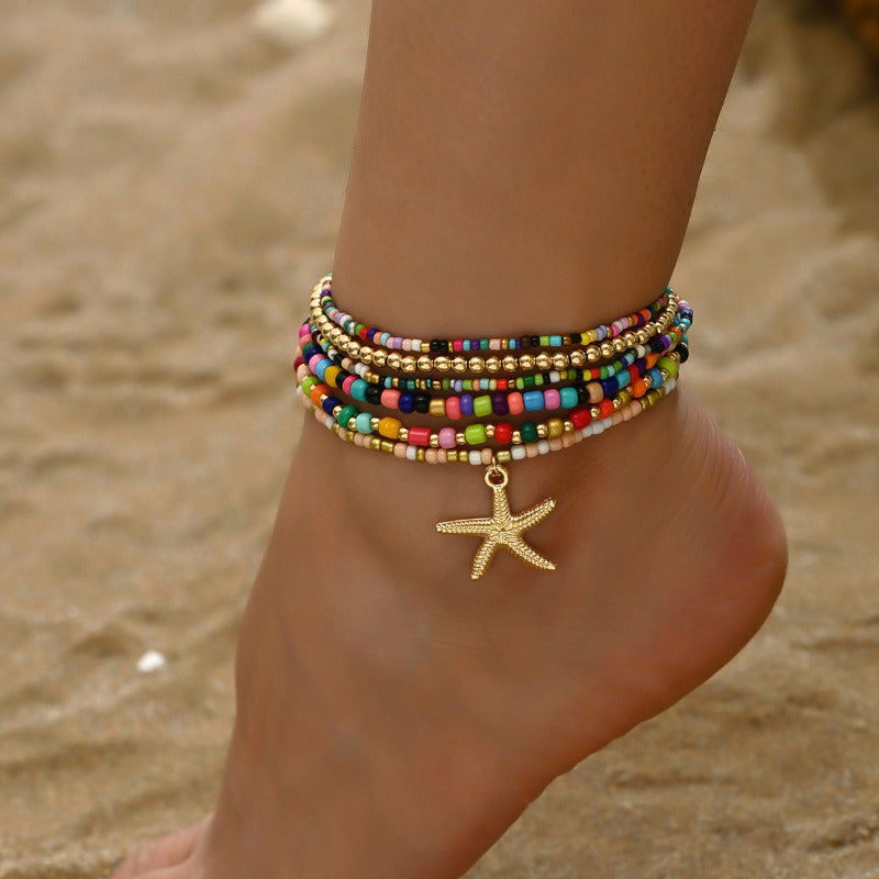 Bracelet De Perles Colorées Bohème