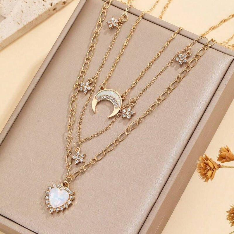 Collier Pendentif Bohème Vintage