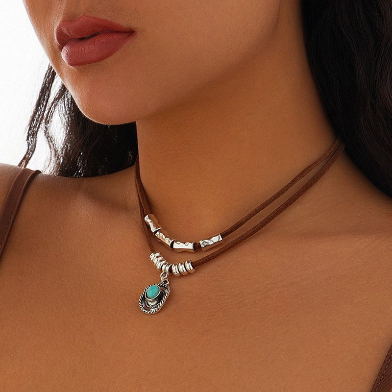 Collier Pendentif Vintage