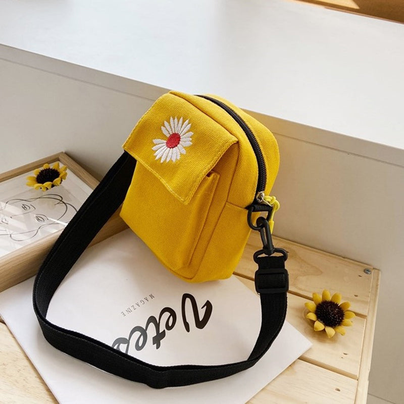 Sac En Toile Décontracté Marguerite