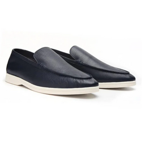 Mocassins em pele de vaca
