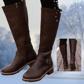 Rival® | Bottes Hautes Pour Femmes Avec Boucle et Talon