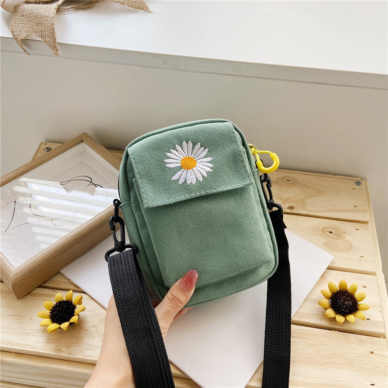 Sac En Toile Décontracté Marguerite