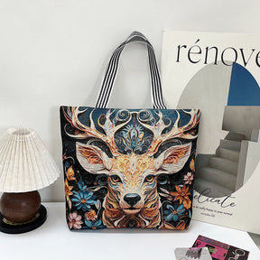 Sac En Toile Décontracté Vintage