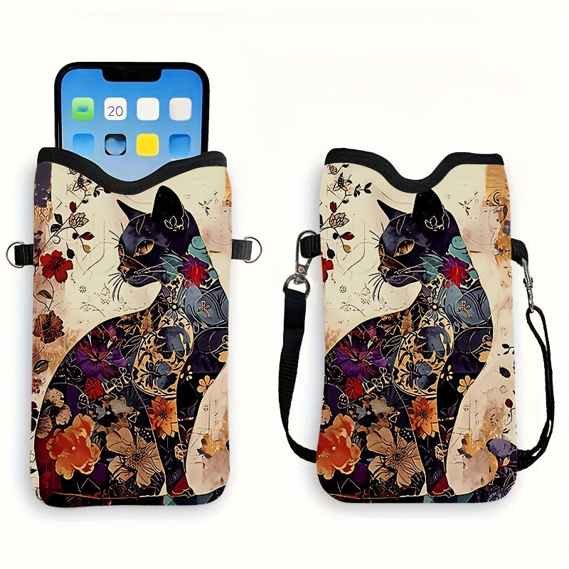 Sac Pour Téléphone Portable À Motif De Chat
