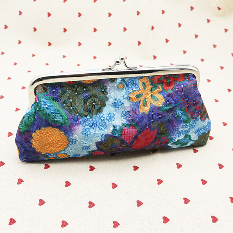 Porte-Monnaie Vintage Floral