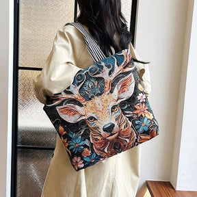 Sac En Toile Décontracté Vintage