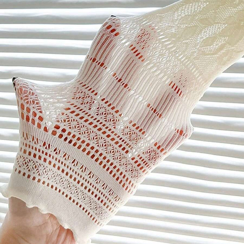 Chaussettes Respirantes En Dentelle