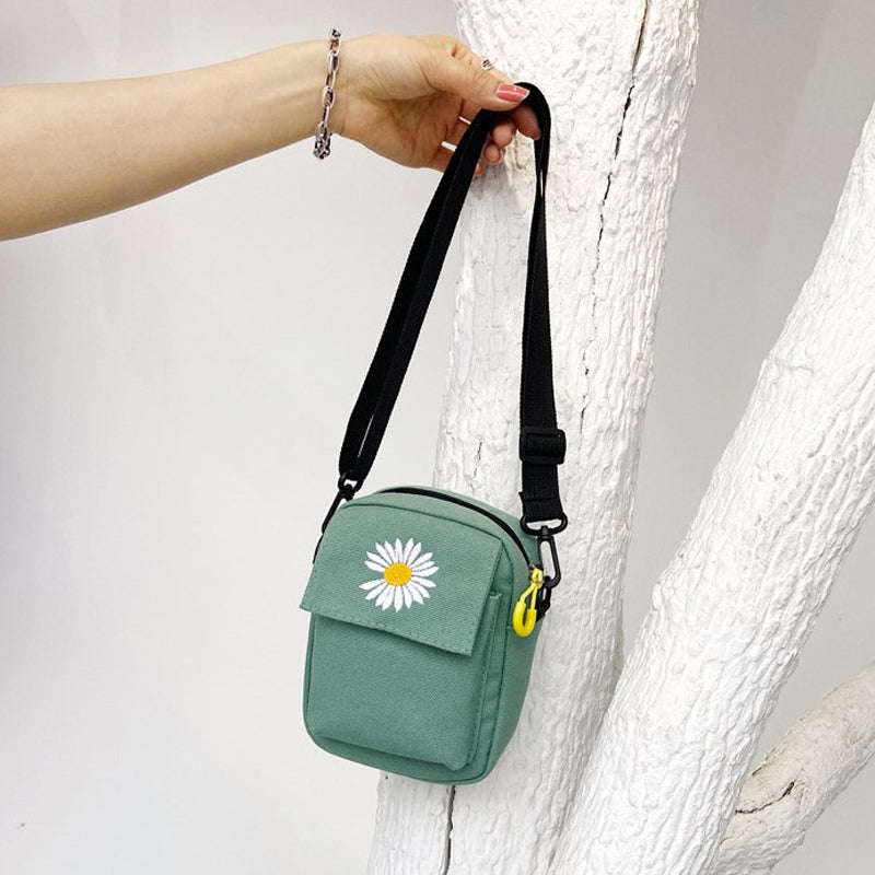 Sac En Toile Décontracté Marguerite