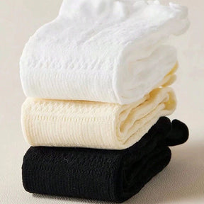 Chaussettes Respirantes En Dentelle