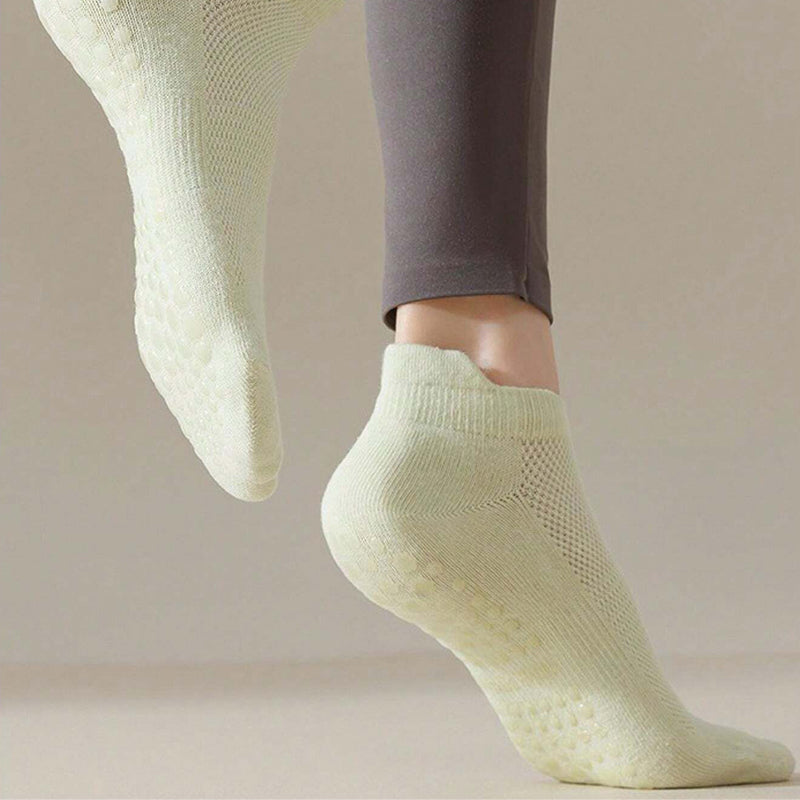 Chaussettes Respirantes De Couleur Unie