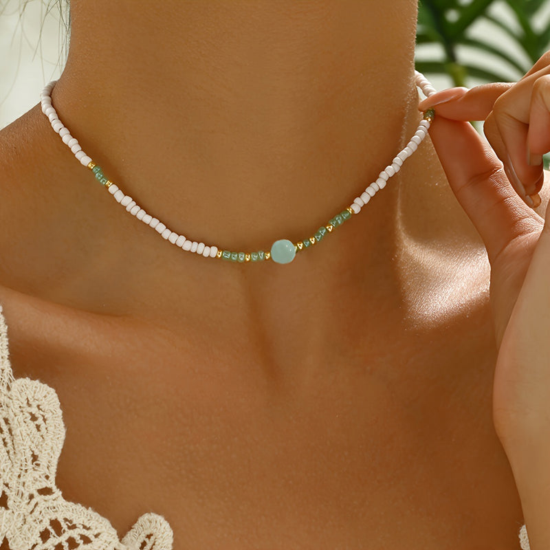 Collier De Perlés Bohème