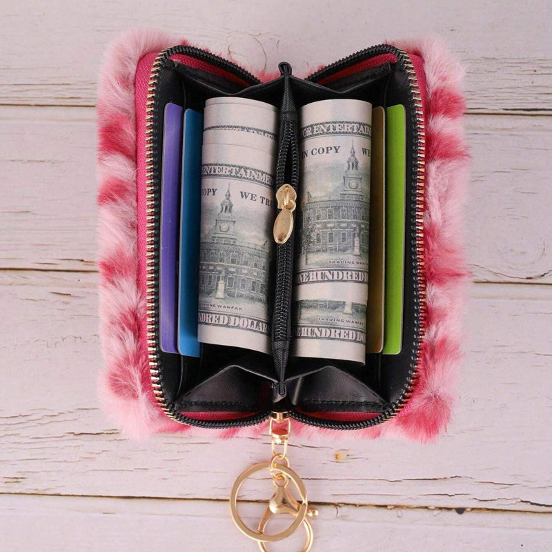 Porte-Monnaie Vintage À Imprimé Léopard