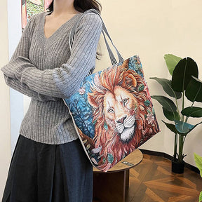 Sac En Toile Décontracté Vintage