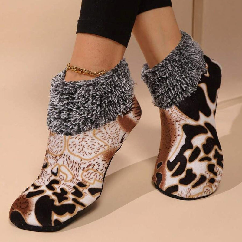 Chaussettes Chaudes En Peluche