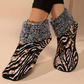 Chaussettes Chaudes En Peluche