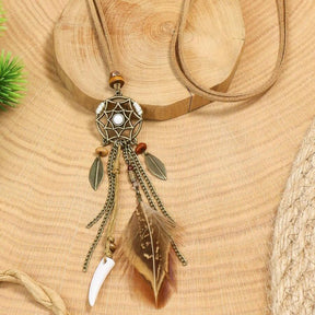 Collier Pendentif Bohème Vintage