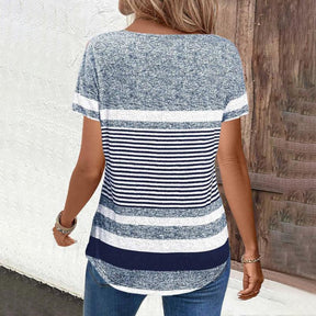 Blouse Rayée Décontractée