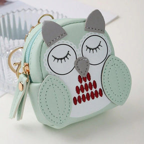 Porte-Monnaie Hibou De Dessin Animé