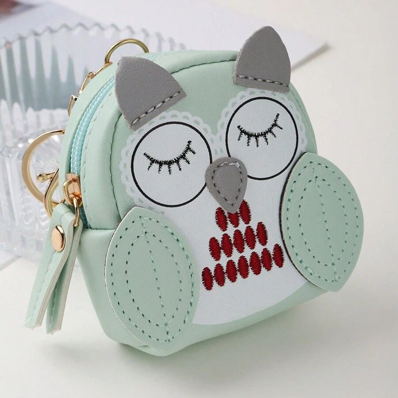 Porte-Monnaie Hibou De Dessin Animé