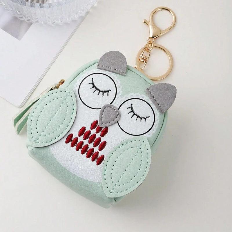 Porte-Monnaie Hibou De Dessin Animé
