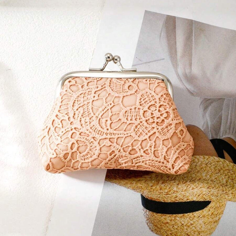 Porte-Monnaie En Dentelle Vintage