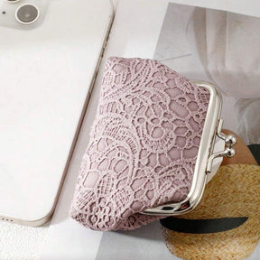 Porte-Monnaie En Dentelle Vintage
