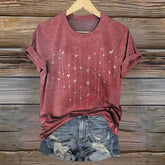 T-Shirt Vintage Décontracté