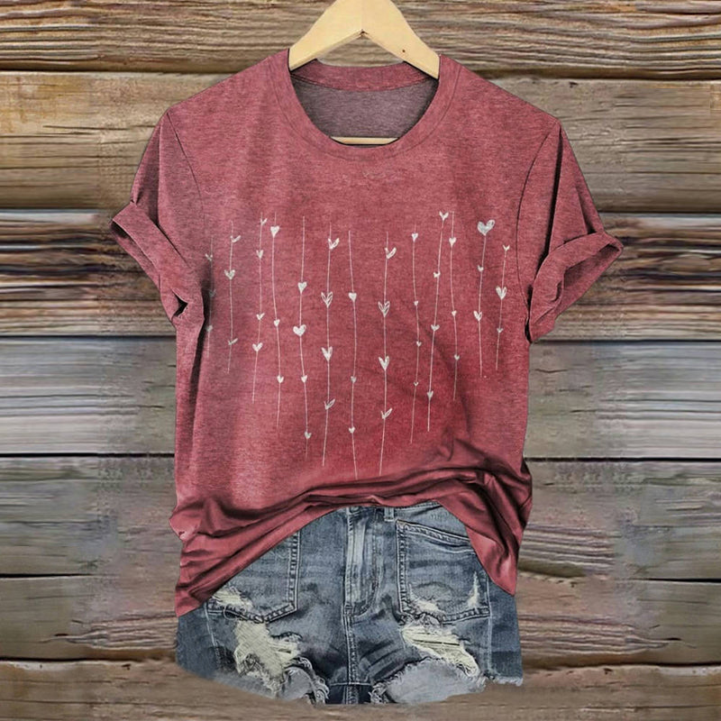 T-Shirt Vintage Décontracté