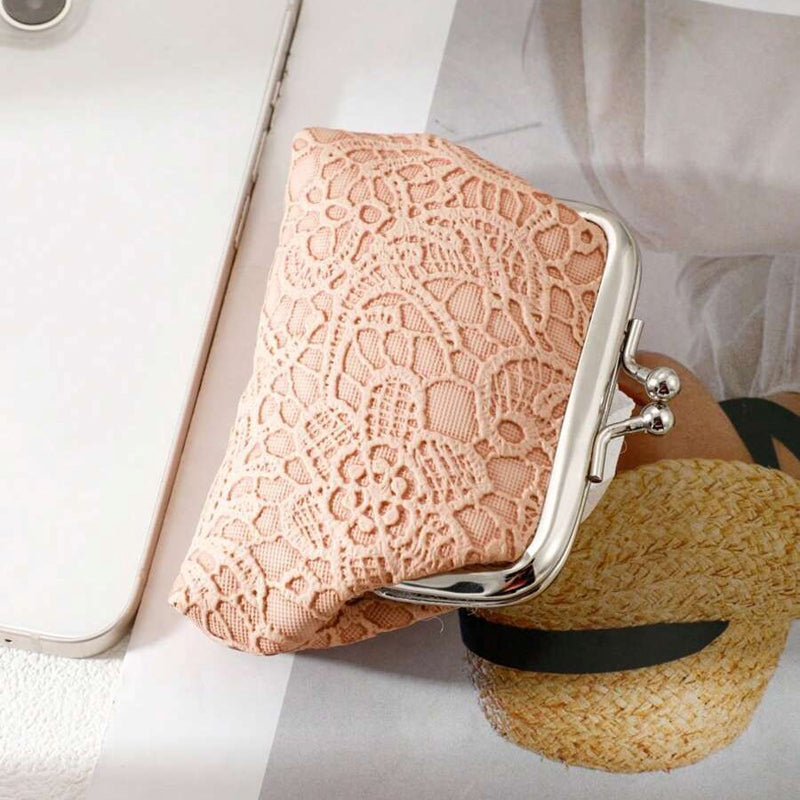 Porte-Monnaie En Dentelle Vintage