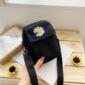 Sac En Toile Décontracté Marguerite